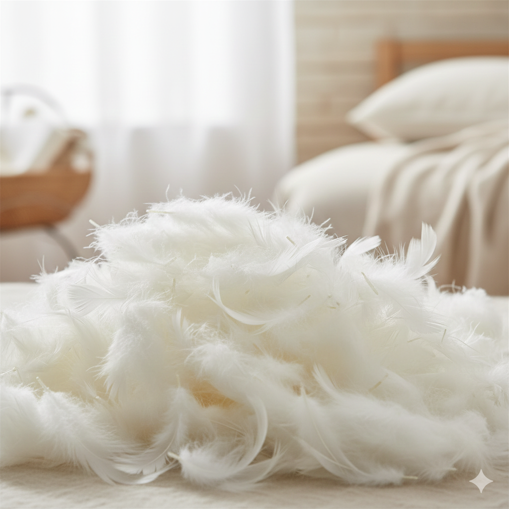 Daunen und Federn heute