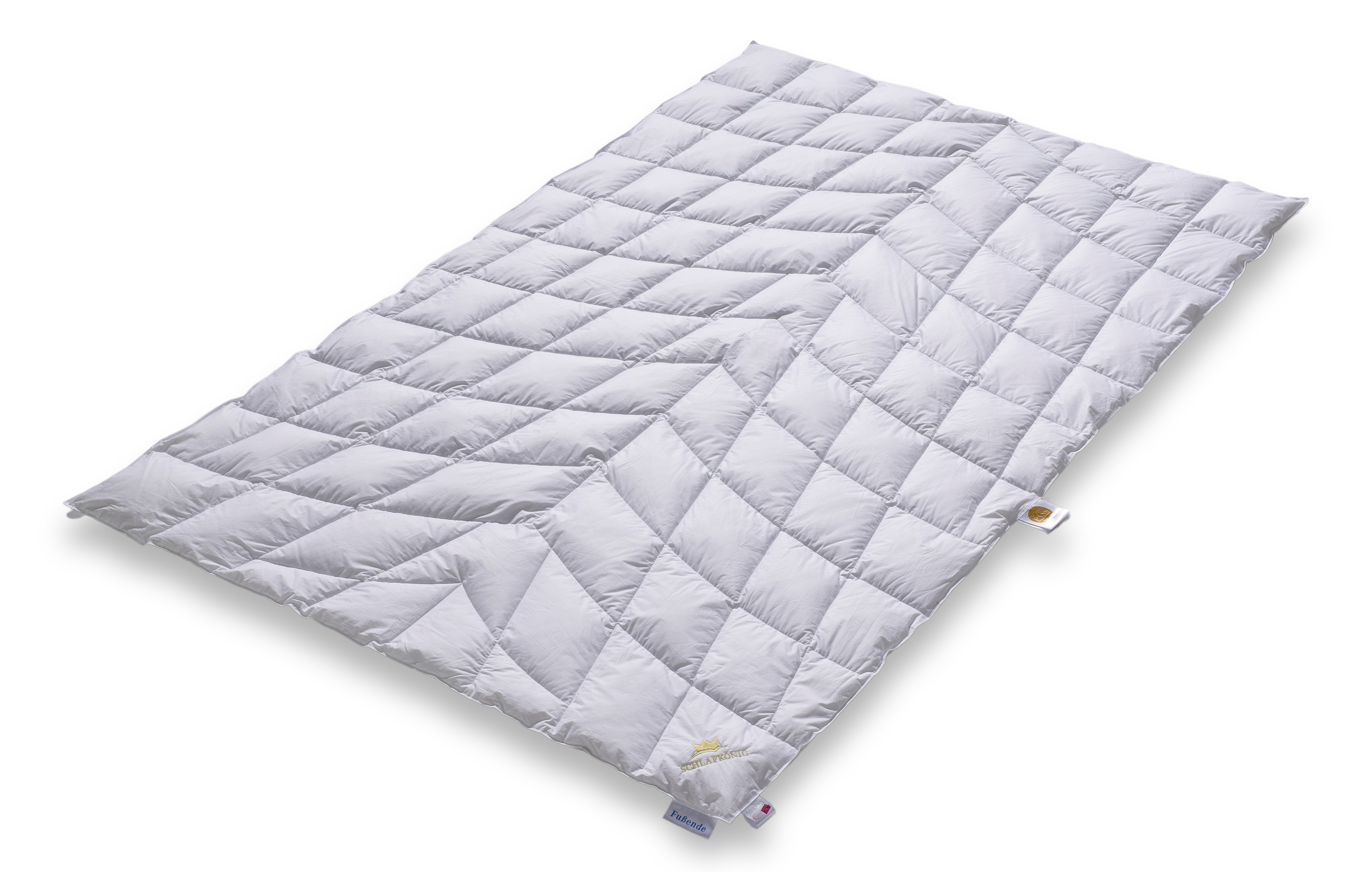 Daunendecke sommerleicht 135x200 seitlich Marke SCHLAFKÖNIG