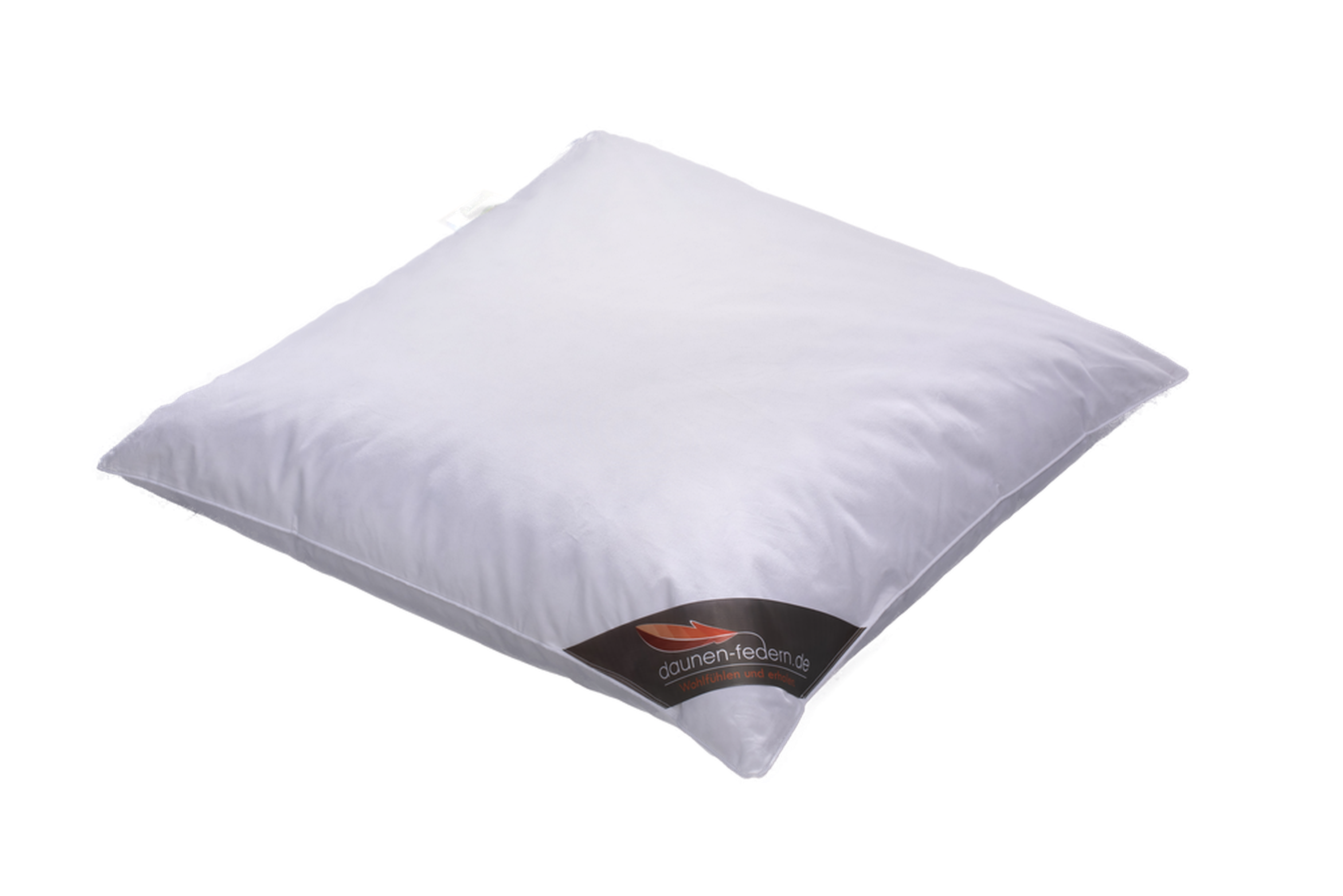 Kopfkissen 80x80 cm - 15% Daunen - 85% Federn