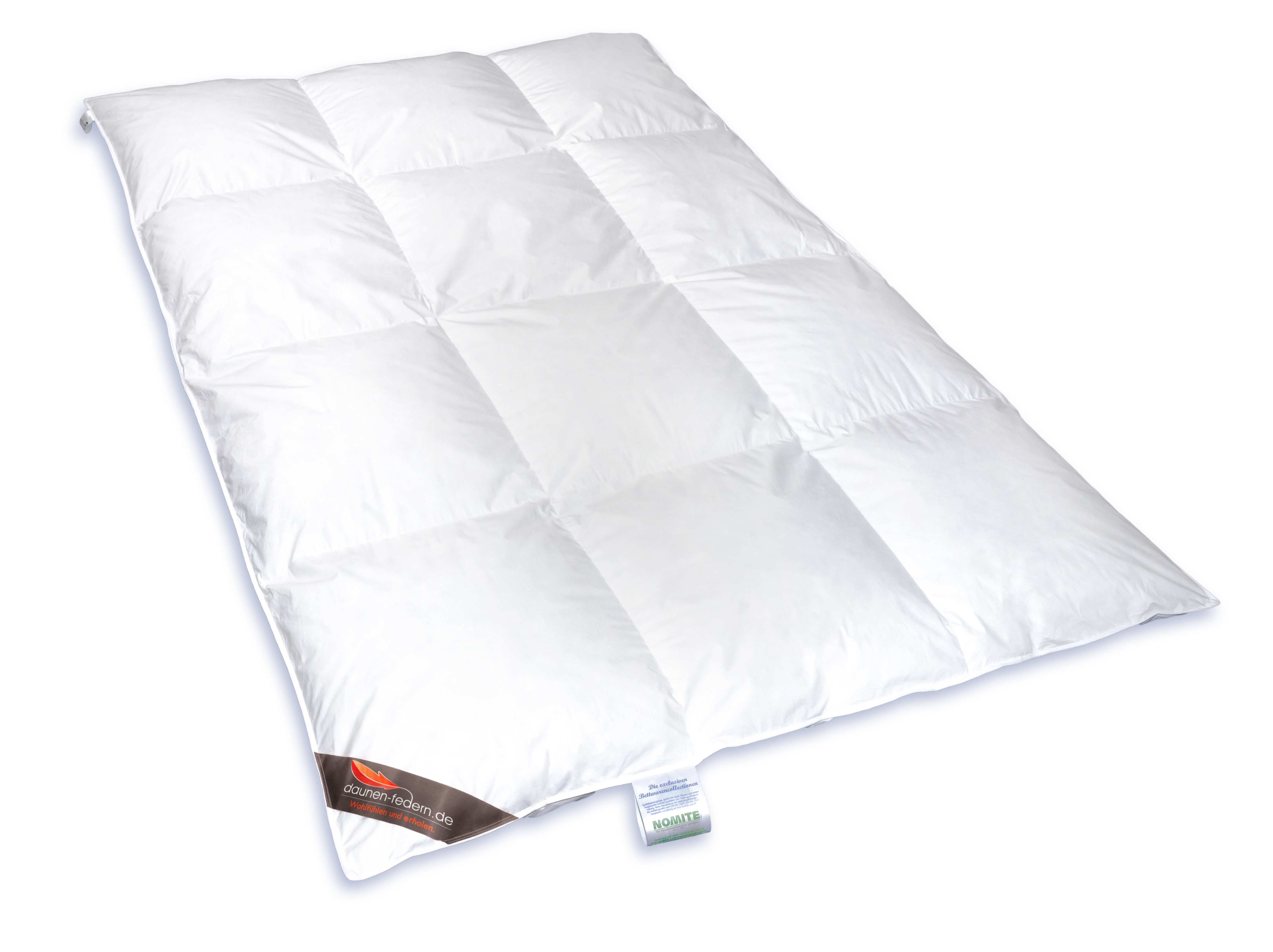 Daunendecke 3x4 Kassetten - 155x220   60% Daunen / 40% Federn