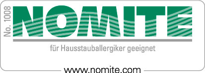 Daunenkissen 80x80 NOMITE zertifiziert