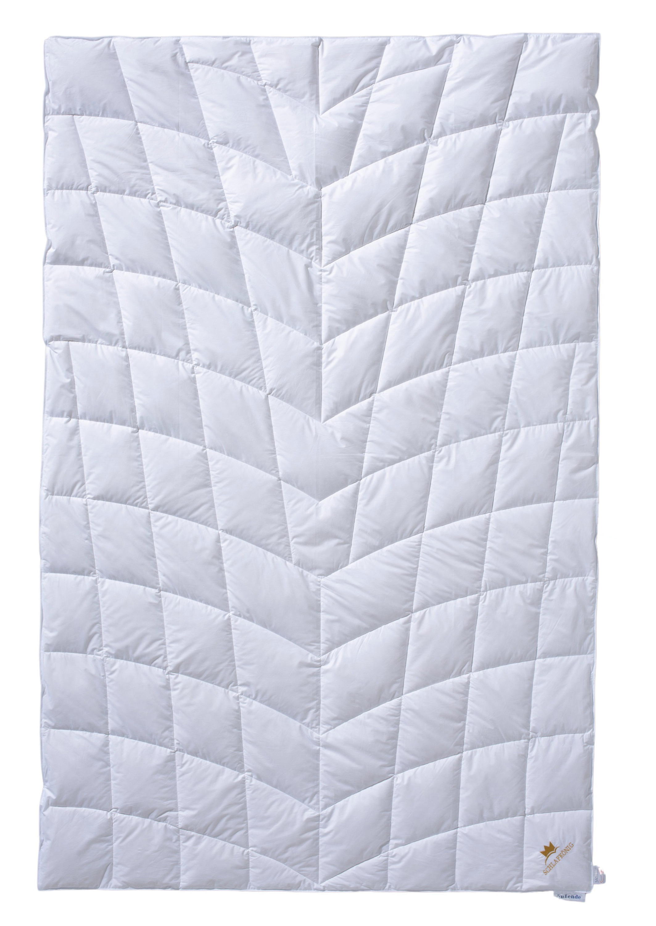 Sommerbettdecke in 135x200 cm BodyDesign | Sensofill® Active Softfaser (Polyester) | Vegan, atmungsaktiv, Made in Germany, Allergiker geeignet, Marke SCHLAFKÖNIG  