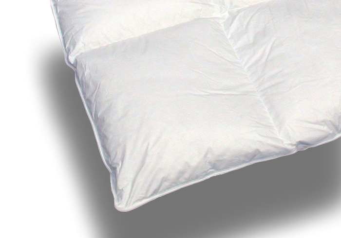Daunendecke warm im Detail