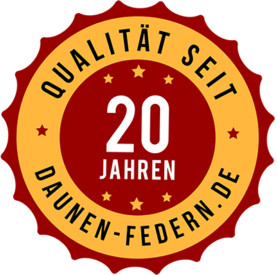 Siegel: 20 Jahre Qualität