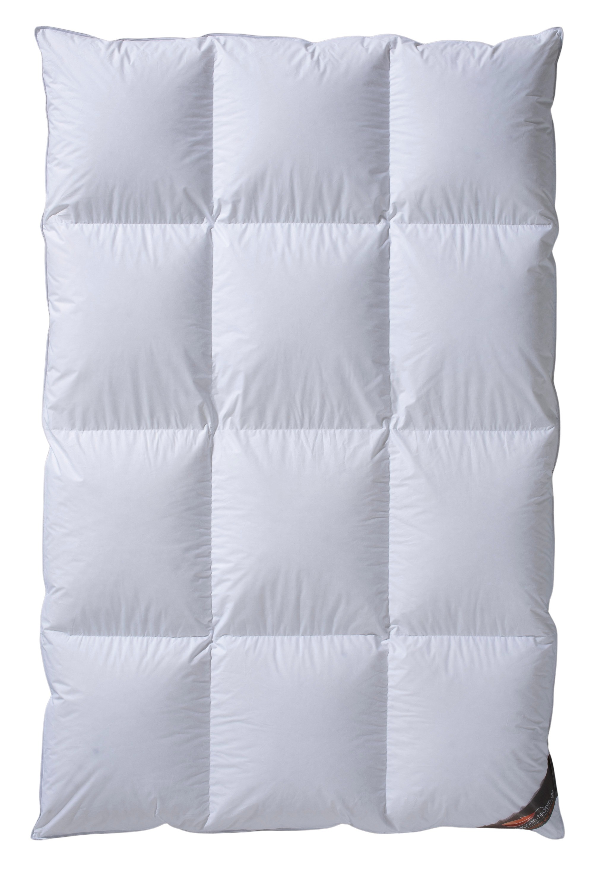 Daunendecke 3x4 Kassetten - 155x220   90% Daunen - 10% Federn