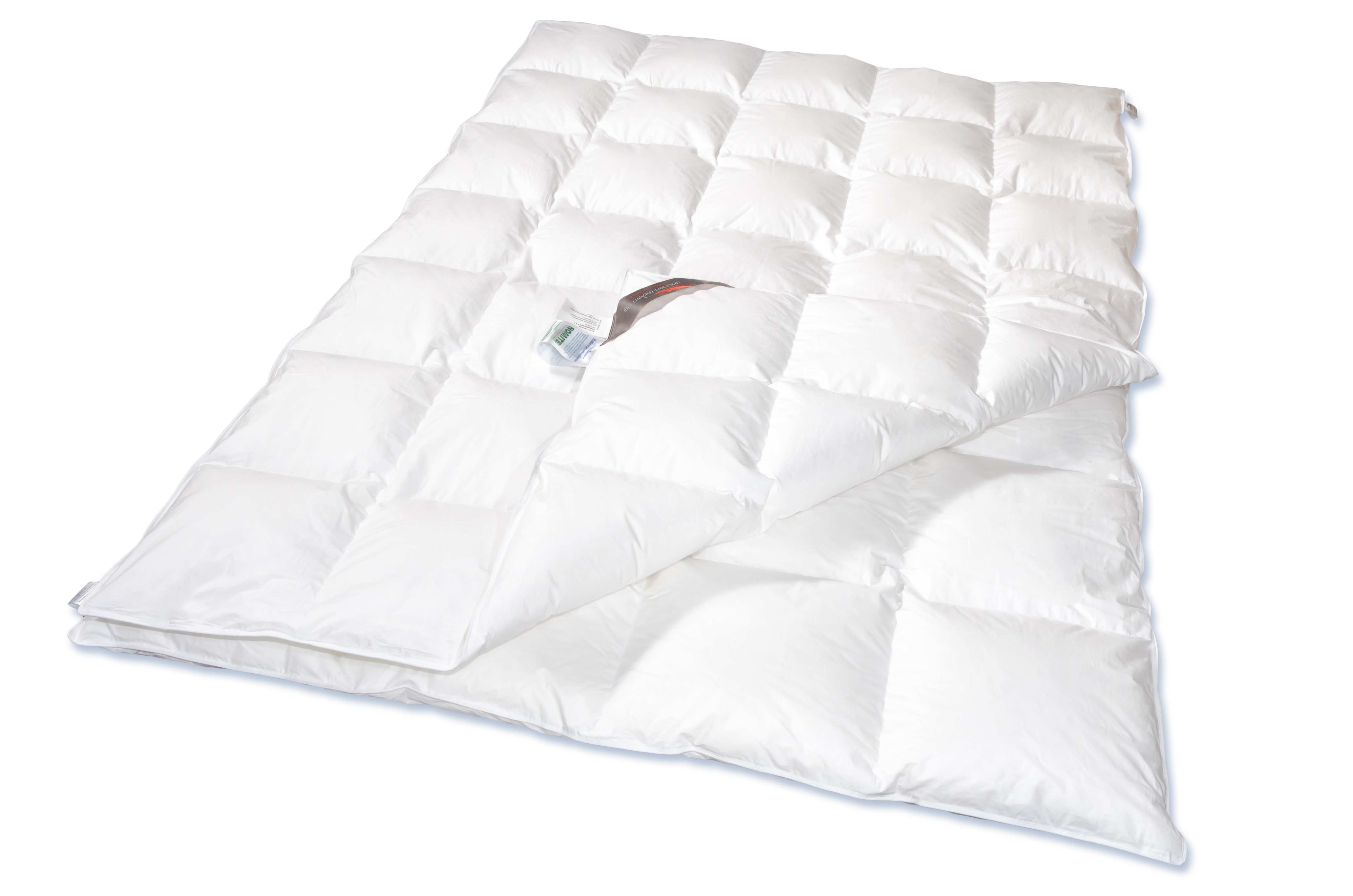 Vierjahreszeiten-Bett - 155x220 -80% Daunen / 20% Federn