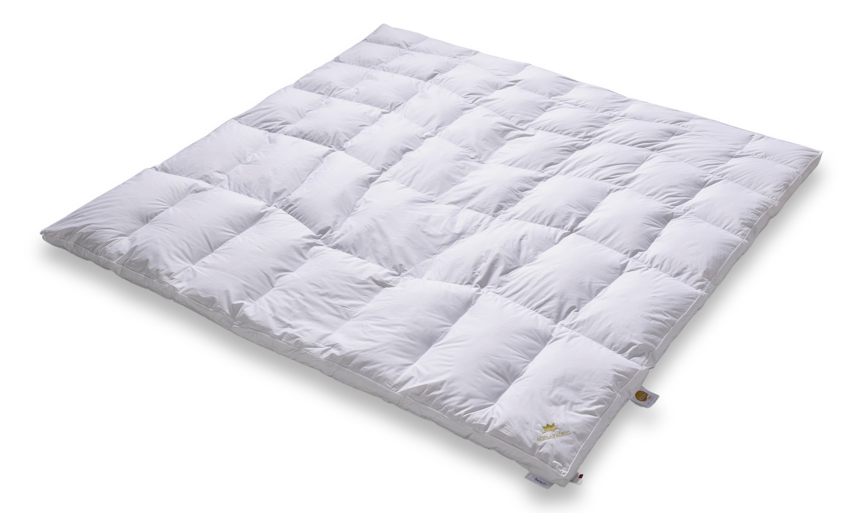 Daunendecke extra warm 200x220 Seitenansicht
