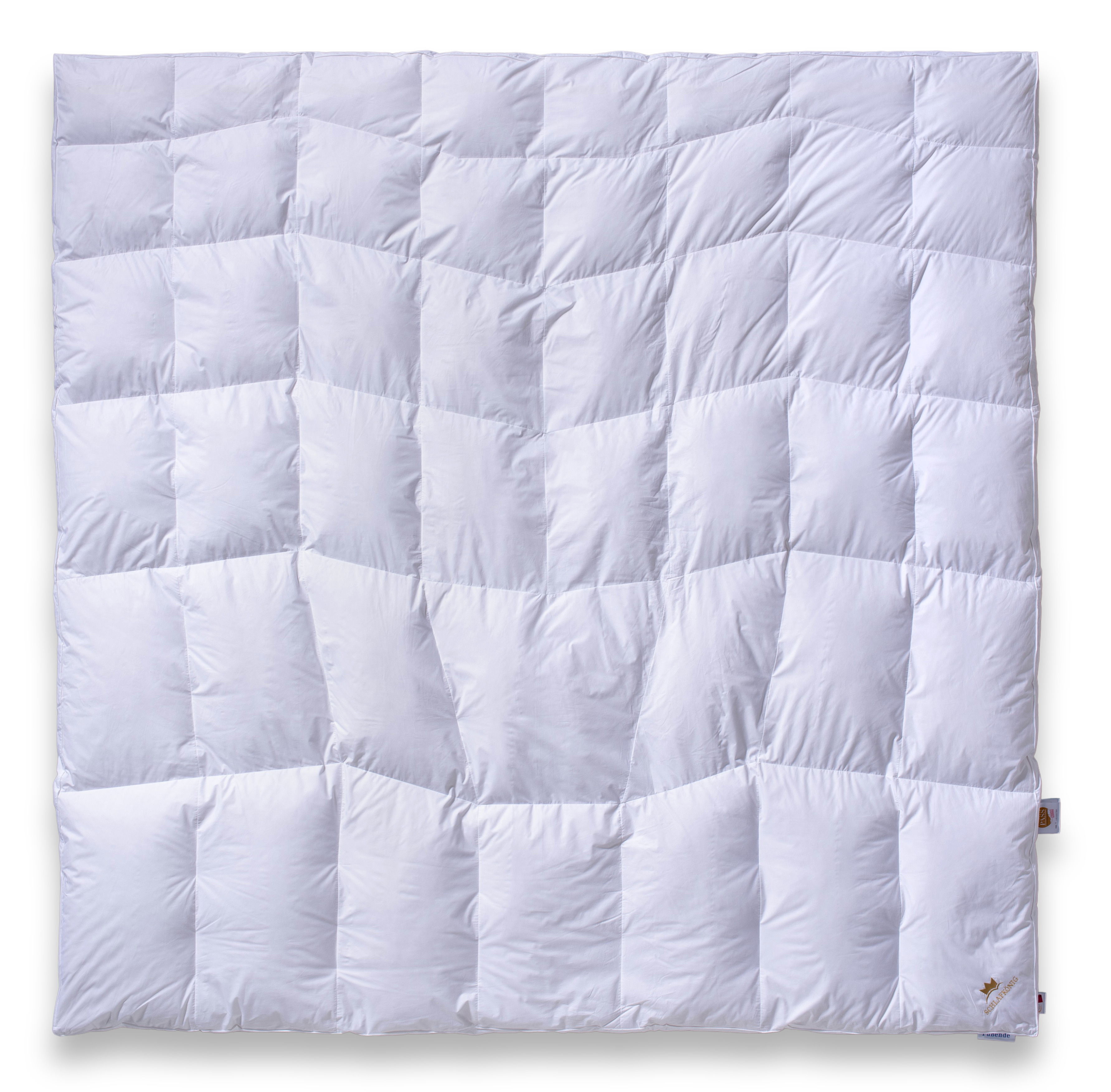 Daunendecke extra warm 200x200 Marke SCHLAFKÖNIG