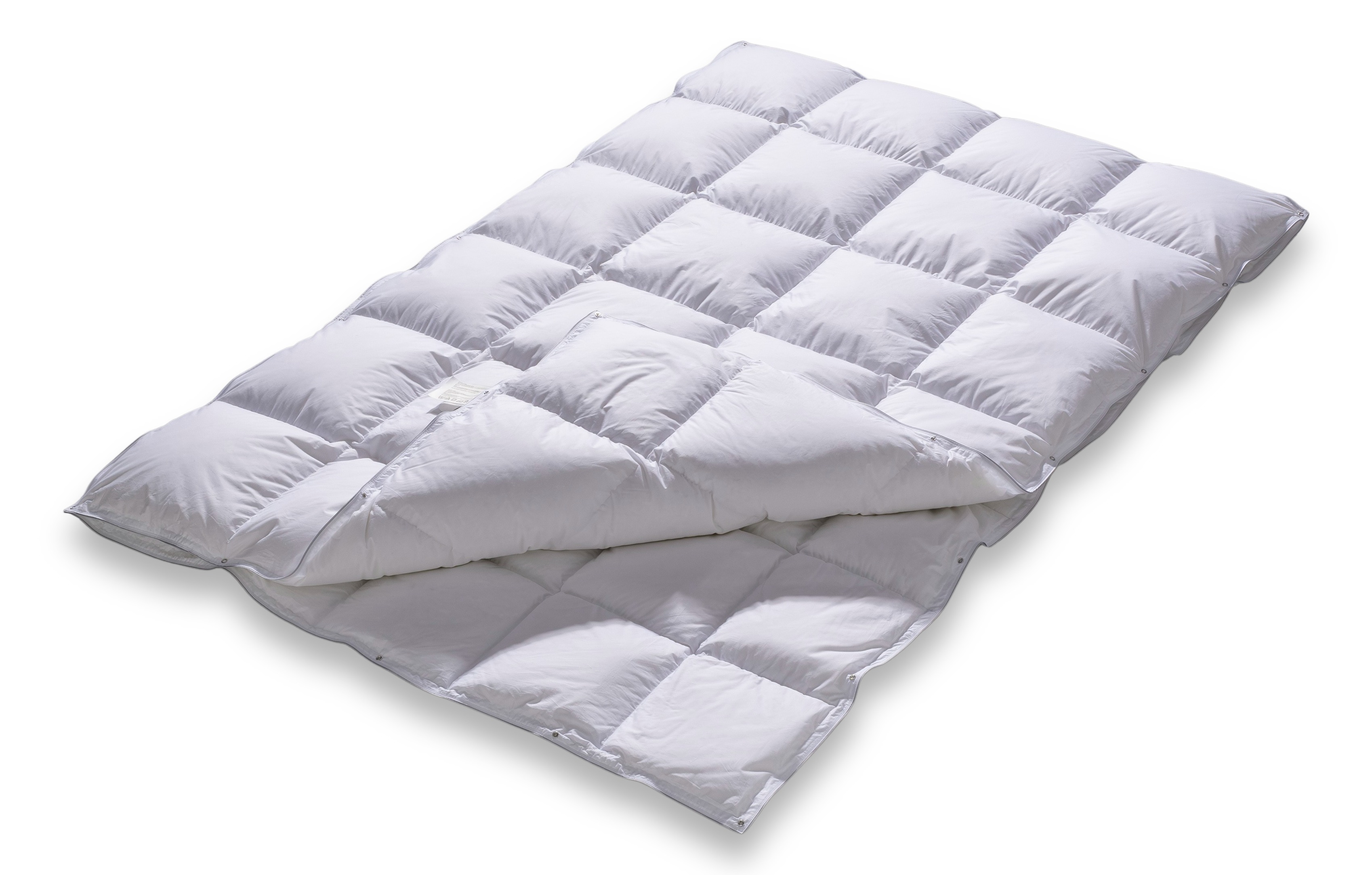 Vierjahreszeiten-Bett - 135x200 -100% Daunen
