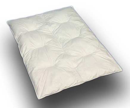 Kinder-Stepp-Bett (10 Stege) - 100x135 -30% Daunen / 70% Federn