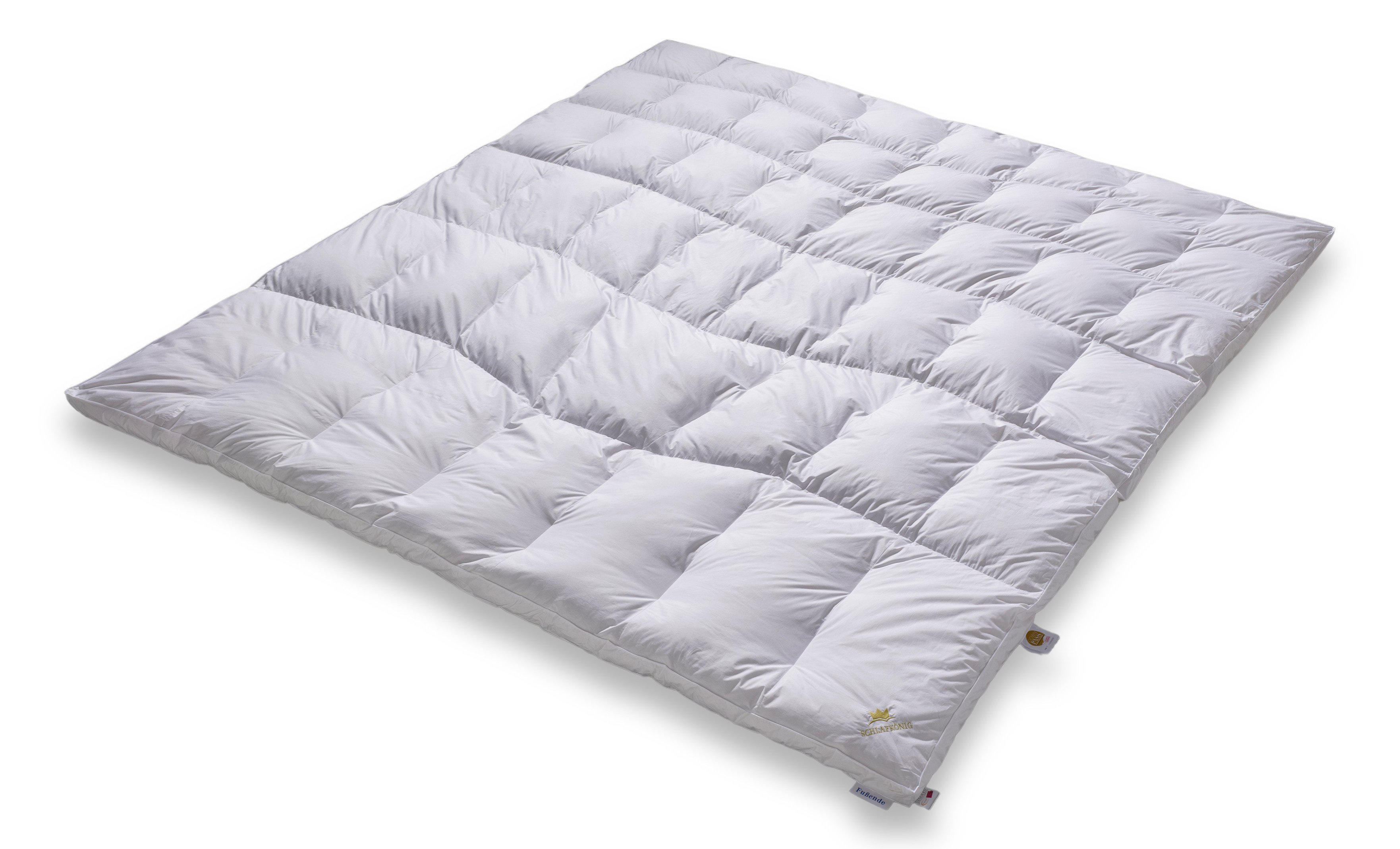 Daunendecke extra warm 220x240 Seitenansicht