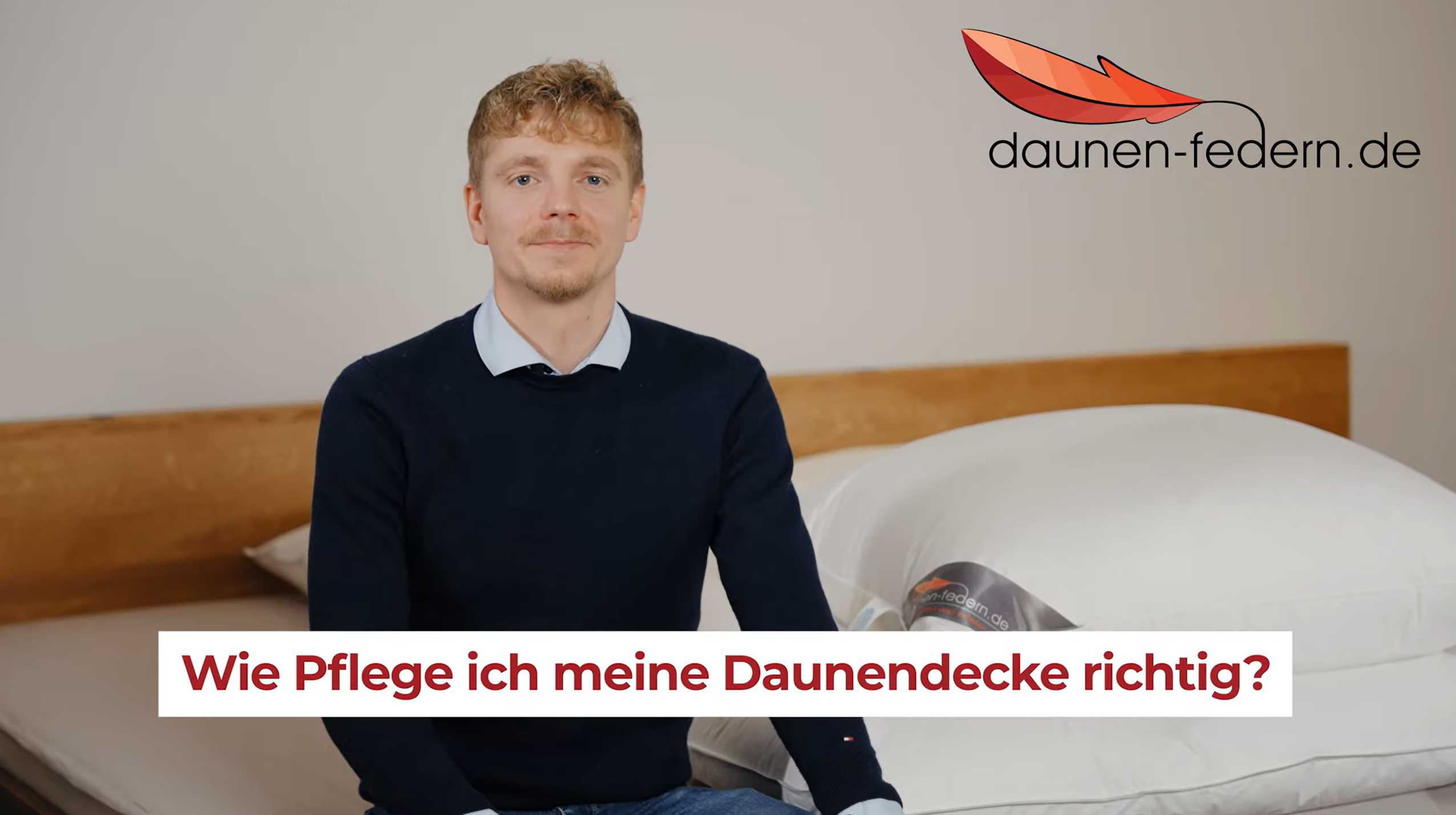 Wie pflege ich meine Daunendecke richtig