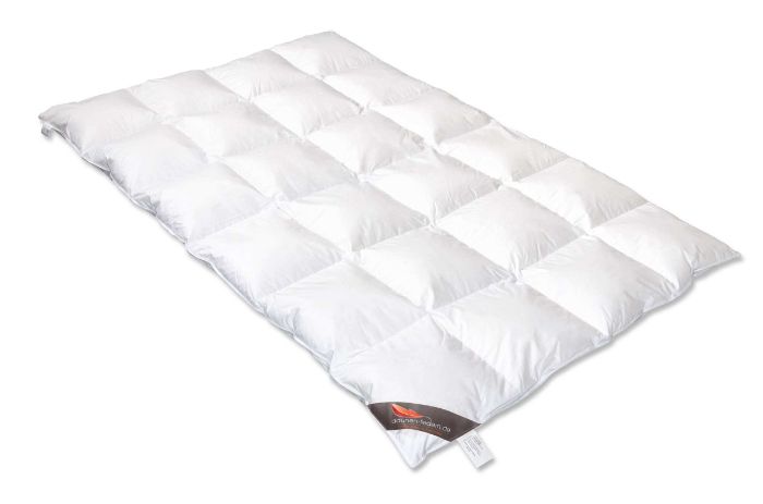 Daunendecke warm für den Winter Kassettenbett 135x200 warm