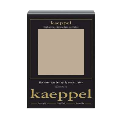 Jersey Spannbettlaken Spannbetttuch kiesel beige Jersey Spannbettlaken Spannbetttuch kiesel beige