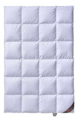 Daunenbett mit Innen- und Außensteg - 135x200 PREMIUM 100% Gänsedaunen von oben