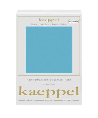 Spannbettlaken Jersey Elastan türkis Spannbettlaken Jersey Elastan türkis