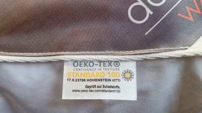 Daunenkissen 80x80 OEKO-TEX Standard 100 zertifiziert