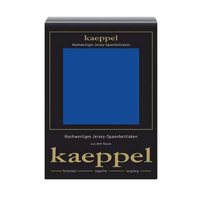 Jersey Spannbettlaken Spannbetttuch royal blau Jersey Spannbettlaken Spannbetttuch royal blau