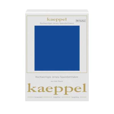 Spannbettlaken Jersey Elastan royal blau Spannbettlaken Jersey Elastan royal blau