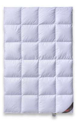 Daunenbett mit Innen- und Außensteg - 155x220 PREMIUM 100% Gänsedaunen oben
