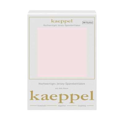 Spannbettlaken Jersey Elastan rose Spannbettlaken Jersey Elastan rose