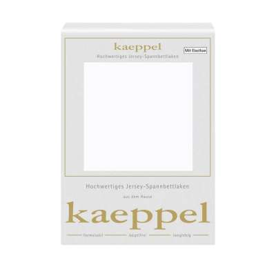 Spannbettlaken Jersey Elastan weiss Spannbettlaken Jersey Elastan weiss