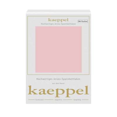 Spannbettlaken Jersey Elastan hellrosa Spannbettlaken Jersey Elastan hellrosa
